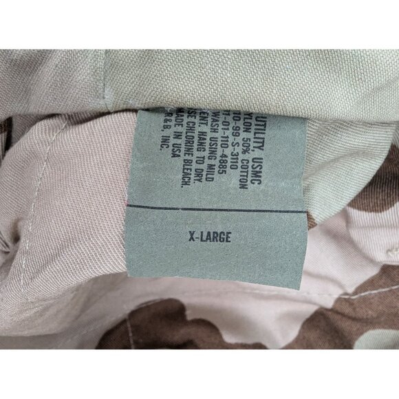 Cap Utility USMC 4701 01 110 4885 Camouflage Military Cap Size Large - Picture 7 of 7